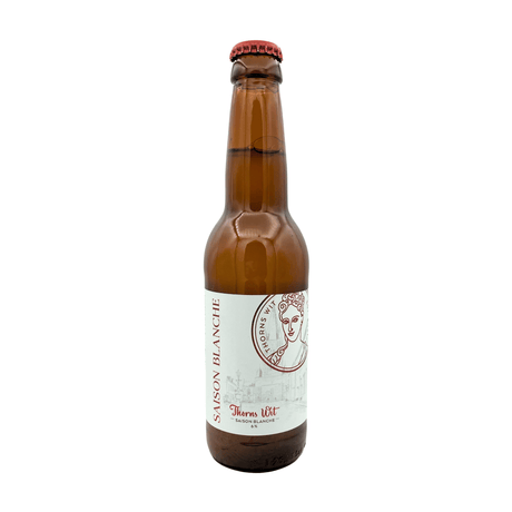 Saison Blanche (Farmhouse Ale) van brouwerij Thorns Wit - Saison van 6% in fles van 330ml