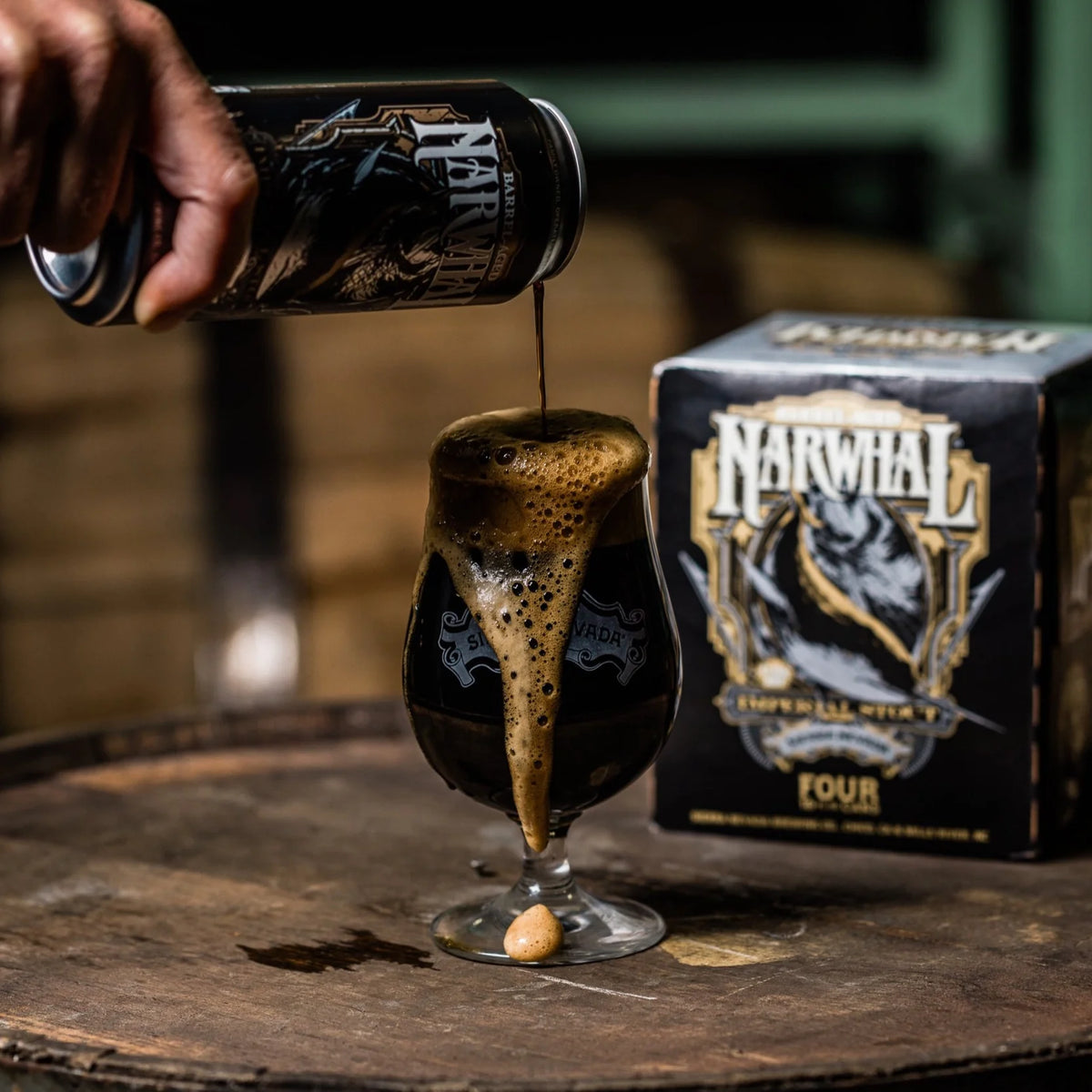 Barrel-Aged Narwhal (Barrel Aged Imperial Stout) van Sierra Nevada - Imperial Stout speciaalbier kopen bij My Dear Beer