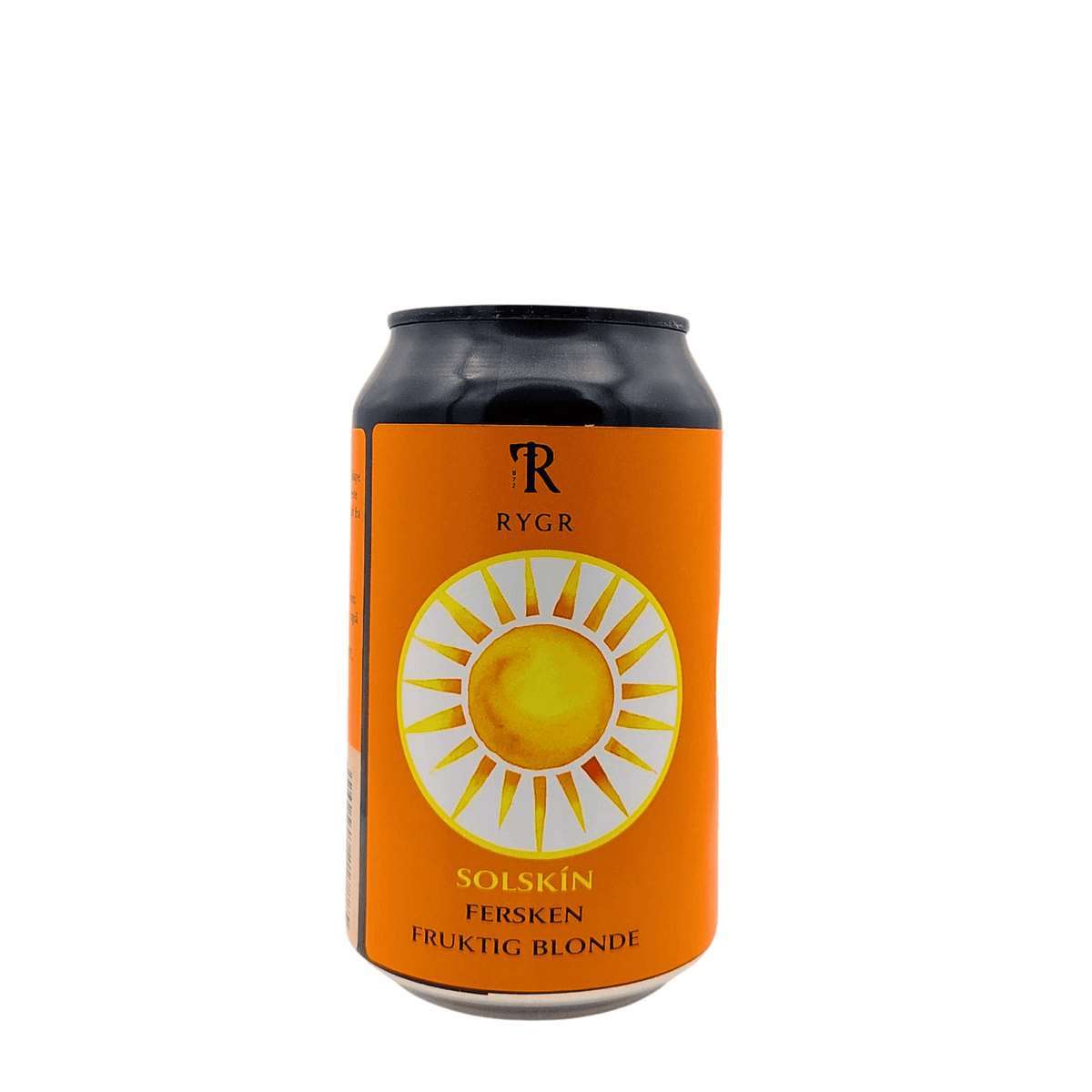 Solskin Fersken Blond - RYGR Brygghús van brouwerij RYGR - Blonde Ale van 4,7% in blik