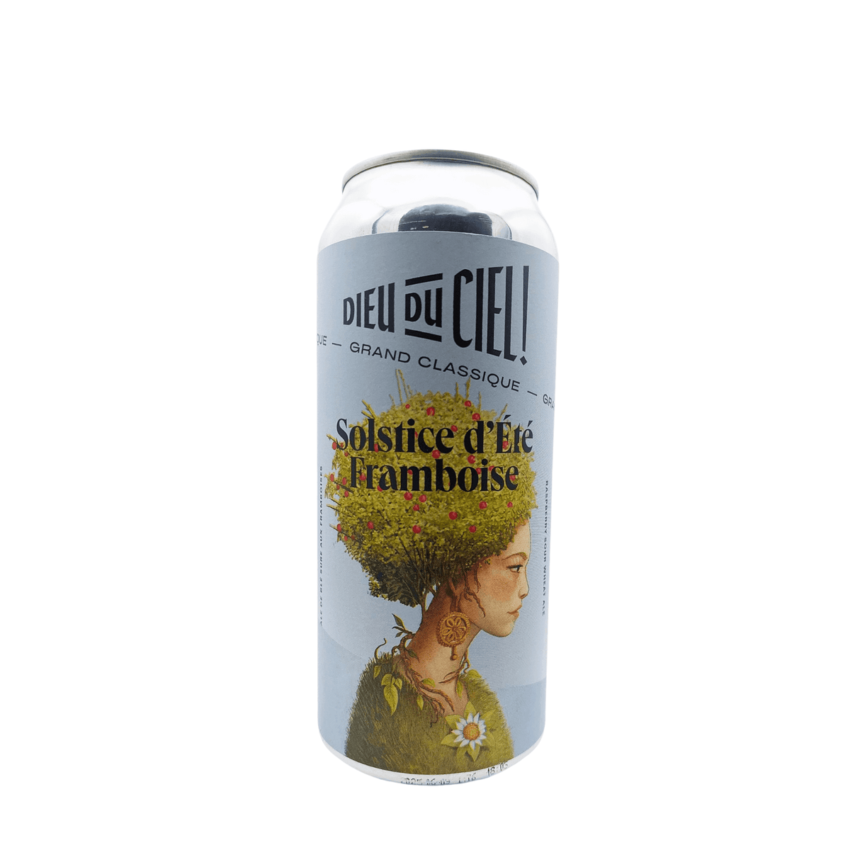 Solstice d'Eté Framboise (Berliner Weisse) van brouwerij Brasserie Dieu du Ciel! - Sour - Fruited Berliner Weisse van 5,9%