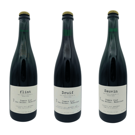 Tommie Sjef Wild Bierpakket (3×75cl) - bierpakket met speciaalbier van My Dear Beer