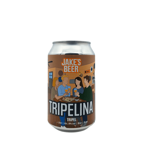 Tripelina (Tripel) van brouwerij Jake's Beer - Belgian Tripel van 8% in blik