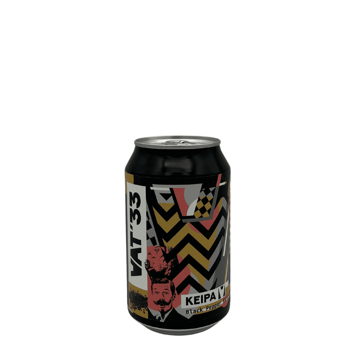 KEIPA - Black Pepper Edition van brouwerij Vat'33 - NEIPA van 5% in blik