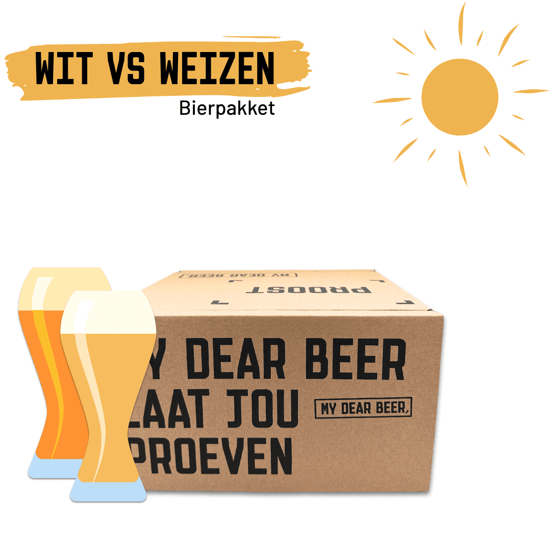 Wit vs Weizen Bierpakket - bierpakket met speciaalbier van My Dear Beer