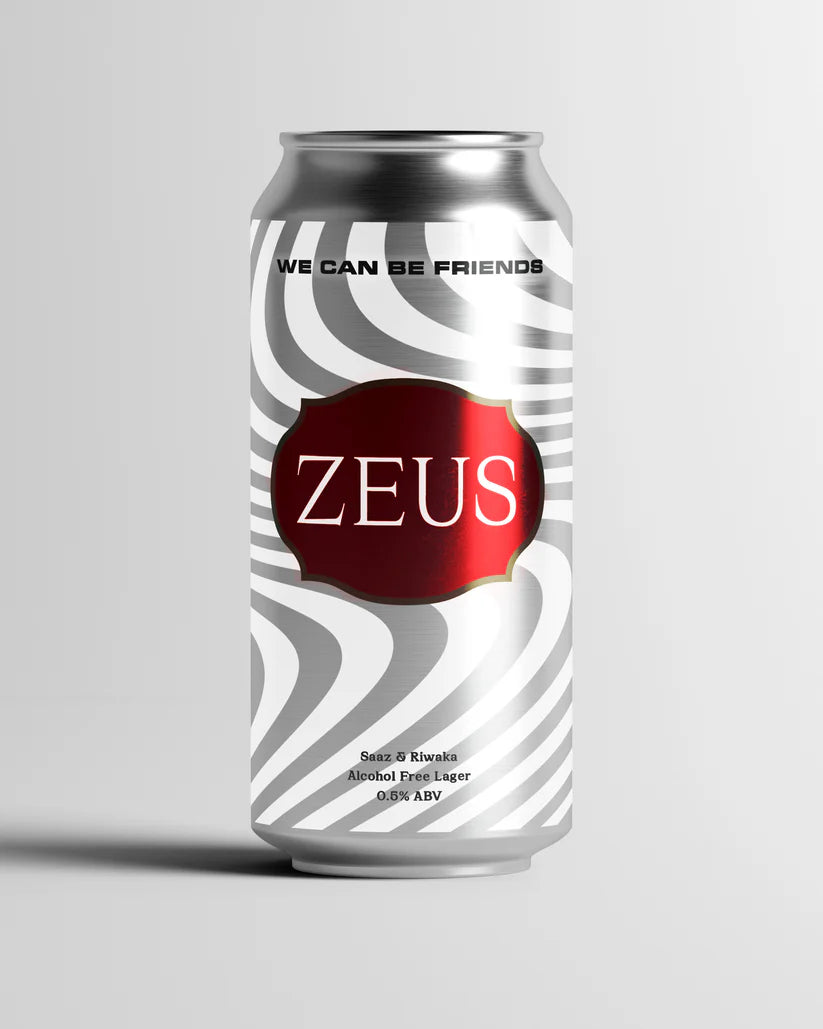 Zeus alcoholvrije lager - We Can Be Friends