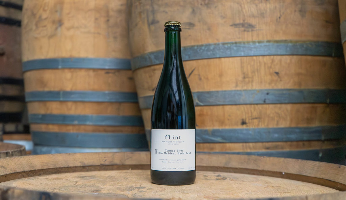 Flint (Wild Ale) - Tommie Sjef - 75CL, Barrel Aged Wild Ale uit Nederland online bestellen bij My Dear Beer