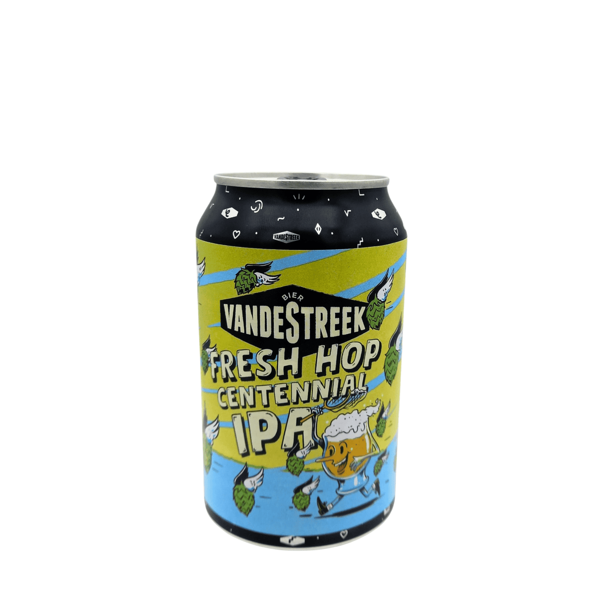 Fresh Hop Centennial van VandeStreek – IPA uit Nederland, blik