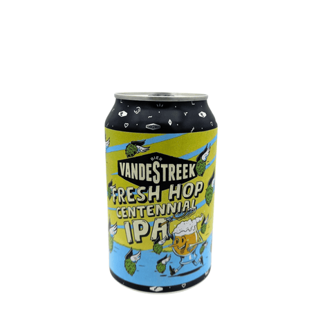Fresh Hop Centennial van VandeStreek – IPA uit Nederland, blik