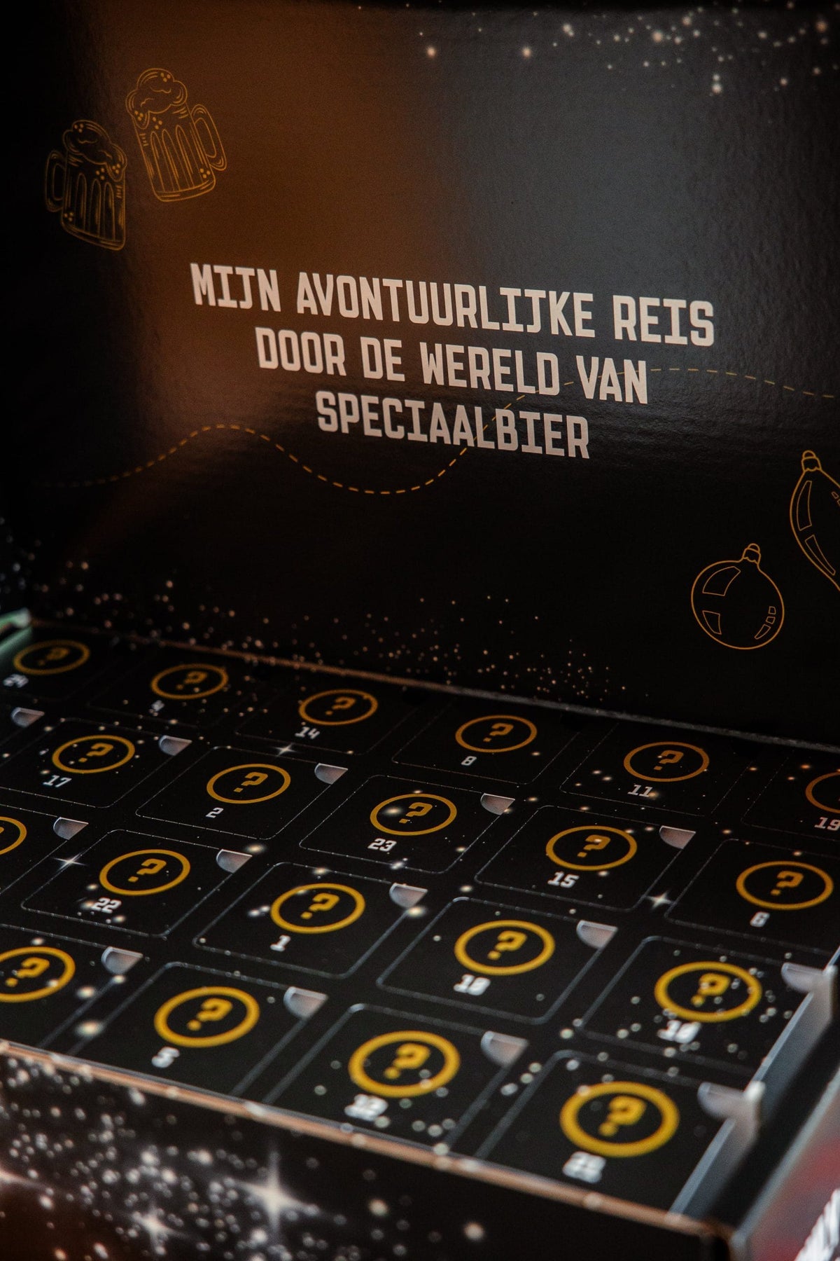 Bier adventskalender 2026 (pre-order) – 24 toegankelijke speciaalbieren - speciaalbier pakket cadeau geven