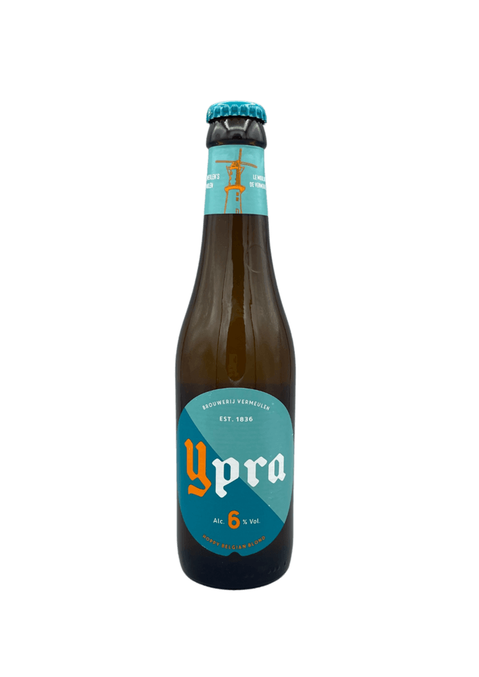 Ypra (hoppy blond) van brouwerij Omer Vander Ghinste - Blond van 6% in fles