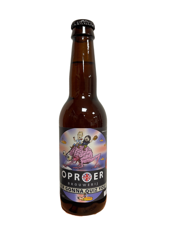 Een heerlijk blondje, in samenwerking met Oproer en Upbeatles, voor in jouw eigen bierpakket!