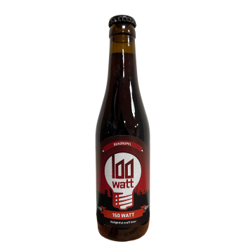 Afbeelding van 100 Watt - 150 Watt Quadrupel 10% – Donker en krachtig speciaalbier, ideaal voor bierpakketten en bierproeverijen.