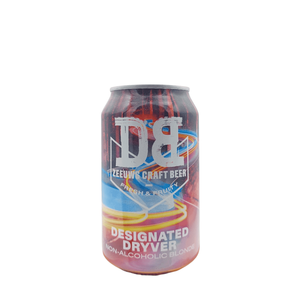 Designated Dryver blik Dutch Bargain, alcoholvrij blond bier