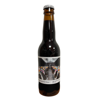 Popihn Cafe Arabica du Perou, een krachtige Imperial Stout met 11% alcohol, doordrenkt met rijke tonen van Peruaanse koffie.