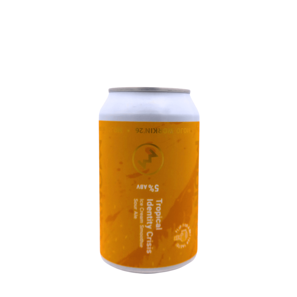 Tropical Identity Crisis smoothie sour oranje goud label tropisch bier