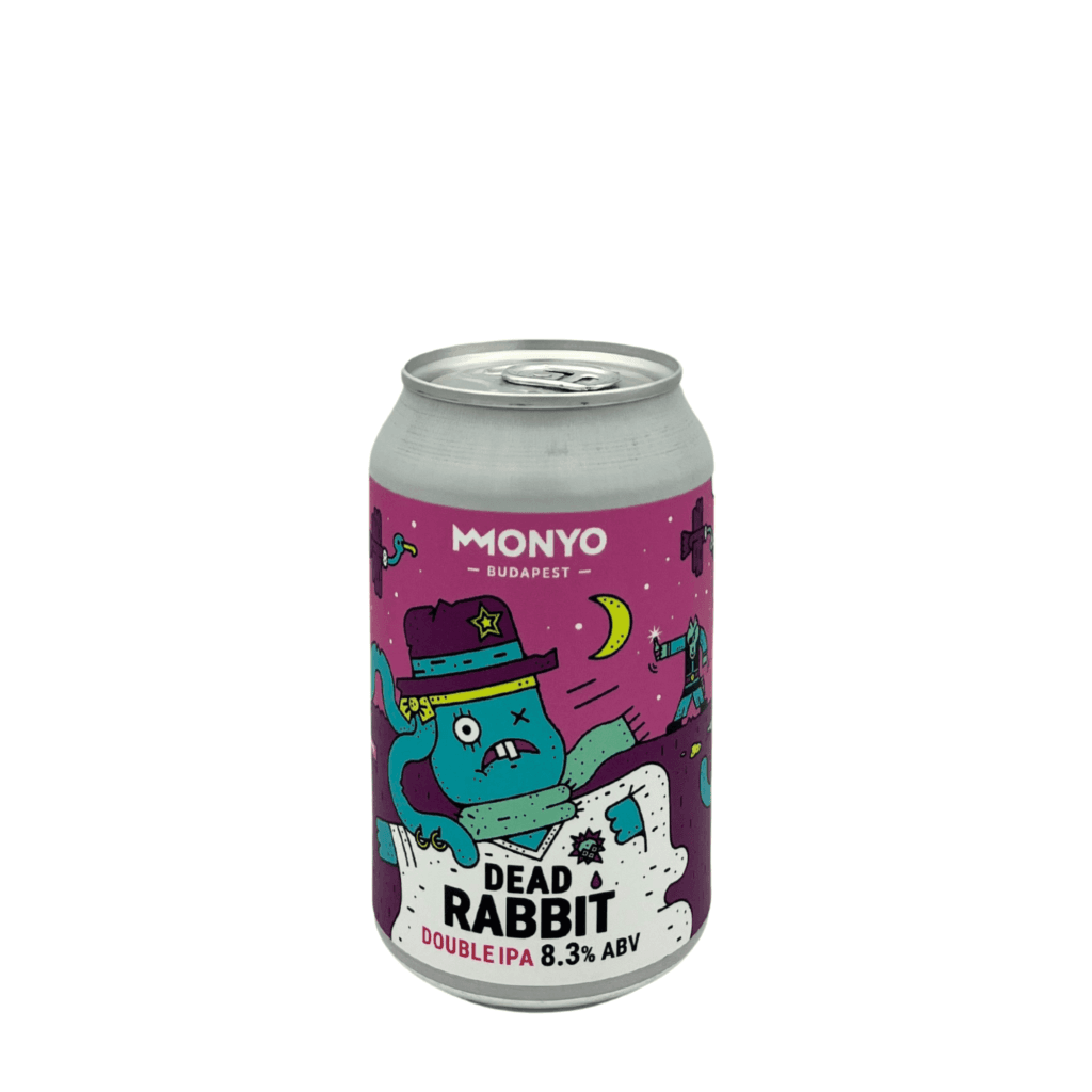 Monyo Dead Rabbit Double IPA – Krachtige IPA met tropisch fruit en citrus, 8.3% alcohol