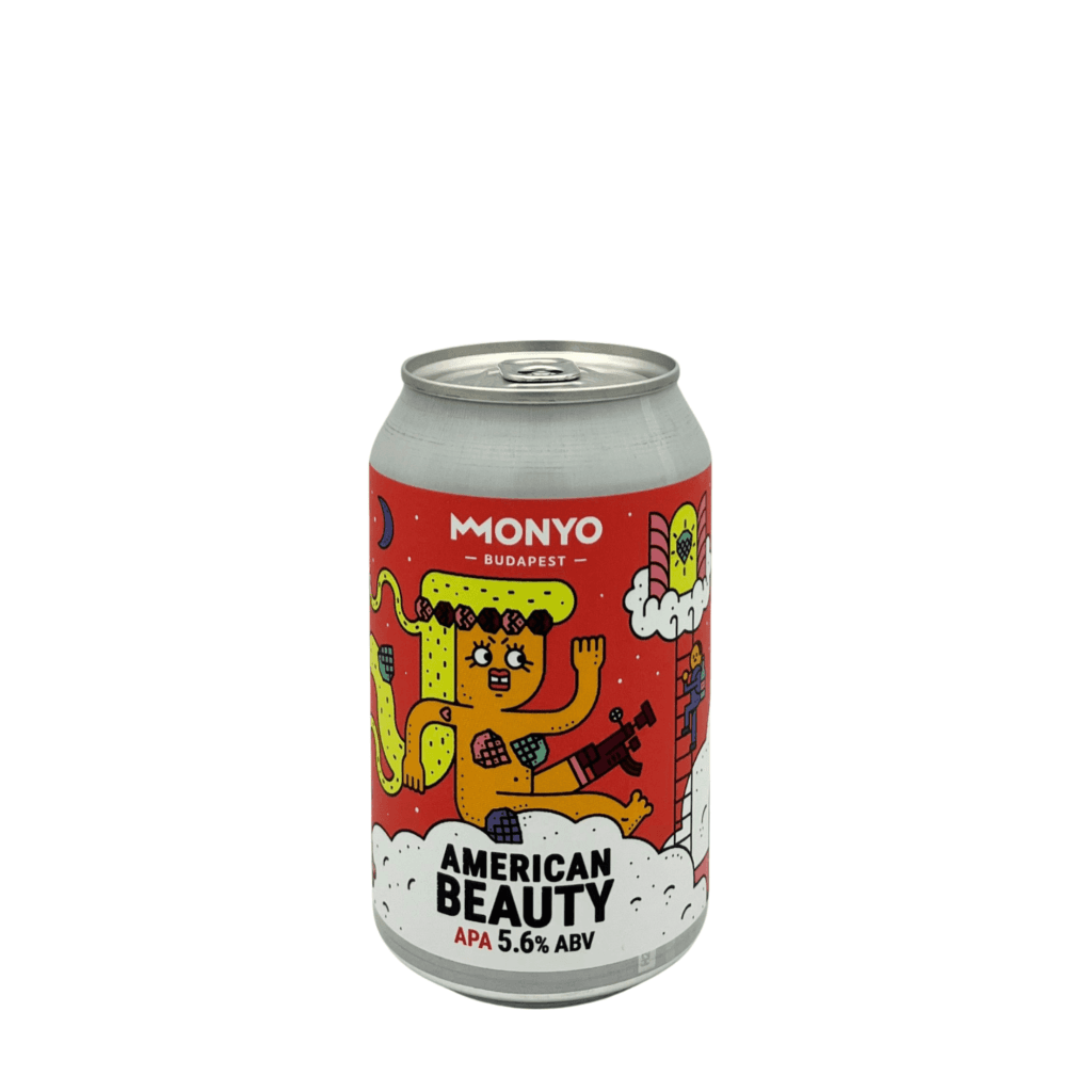 Monyo American Beauty Pale Ale – Frisse pale ale met citrusaroma’s en karameltonen, 5.6% alcohol