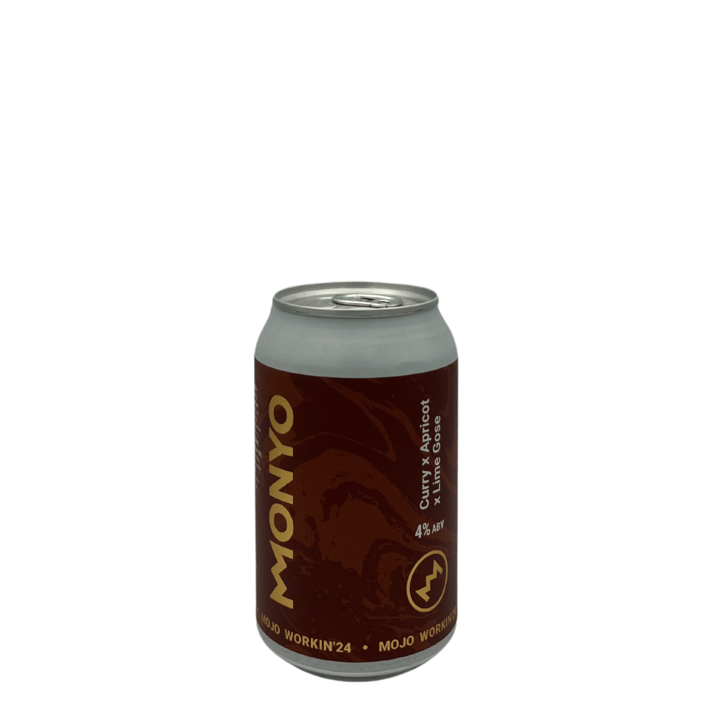 Monyo Curry x Apricot x Lime Gose – Unieke gose met curry, abrikoos en limoen, 4% alcohol