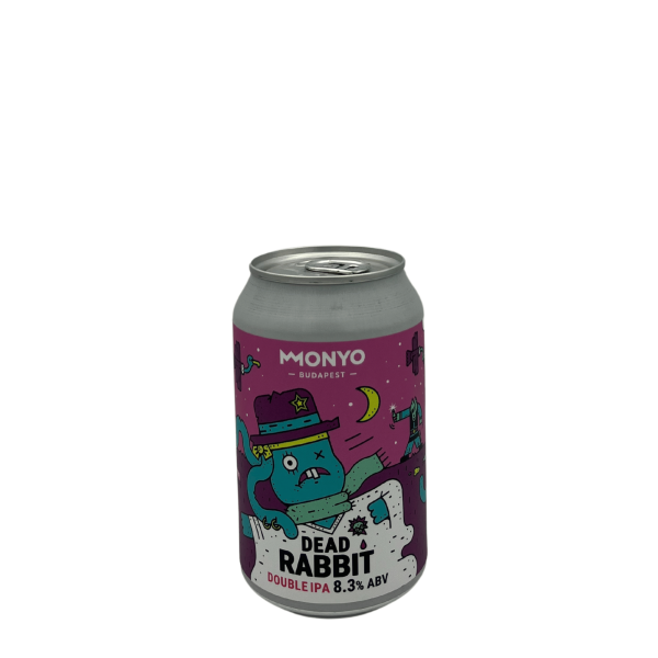 Monyo Dead Rabbit Double IPA – Krachtige IPA met tropisch fruit en citrus, 8.3% alcohol