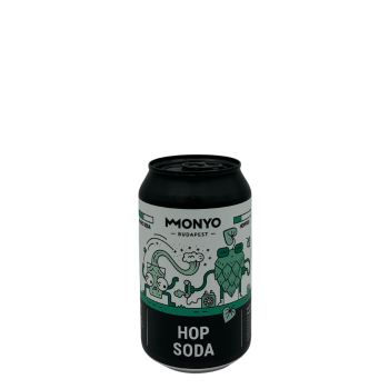 Monyo Hop Soda – Alcoholvrije bruisdrank met hoparoma’s, laag in calorieën, 0.0% alcohol