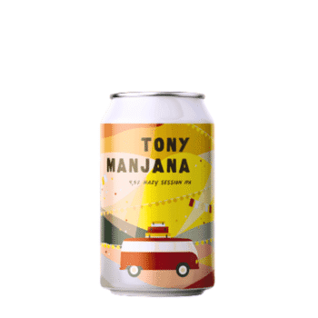 Tony Manjana Hazy Session IPA Eleven Brewery 4,5% alcohol 45 IBU blik