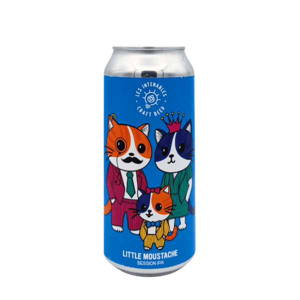 Les Intenables Little Moustache kopen | Session IPA met tonen van guave en lychee | My Dear Beer
