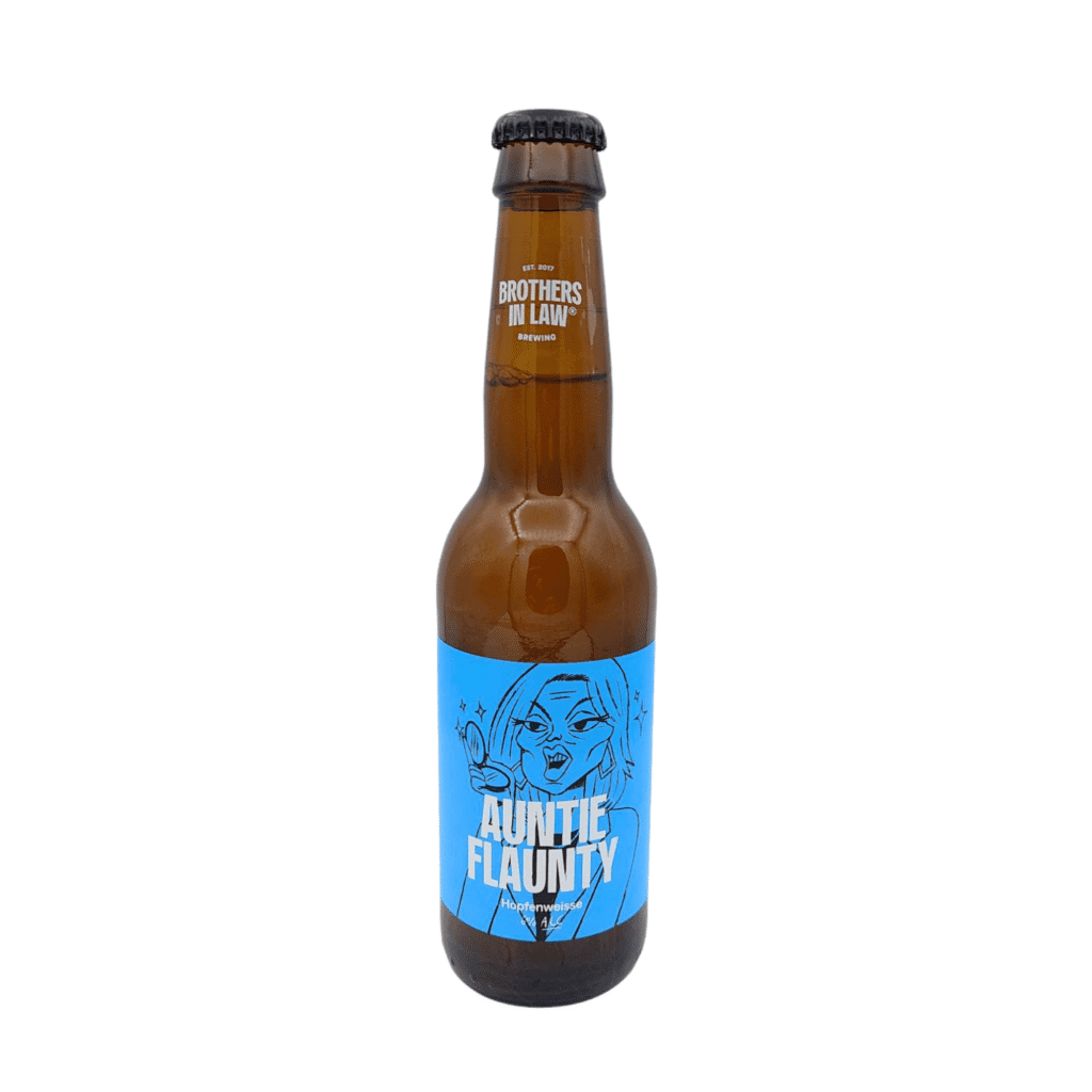 Auntie Flaunty Hopfenweisse kopen | Fruitige en frisse weizen met citrus en mandarijn | My Dear Beer