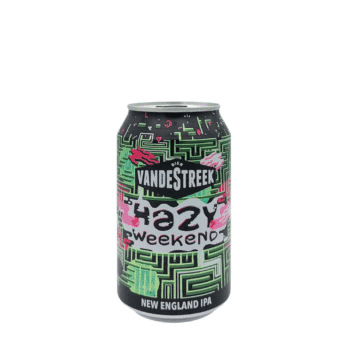 Hazy Weekend van vandeStreek – fruitige New England IPA met wisselende hop (6,6%)