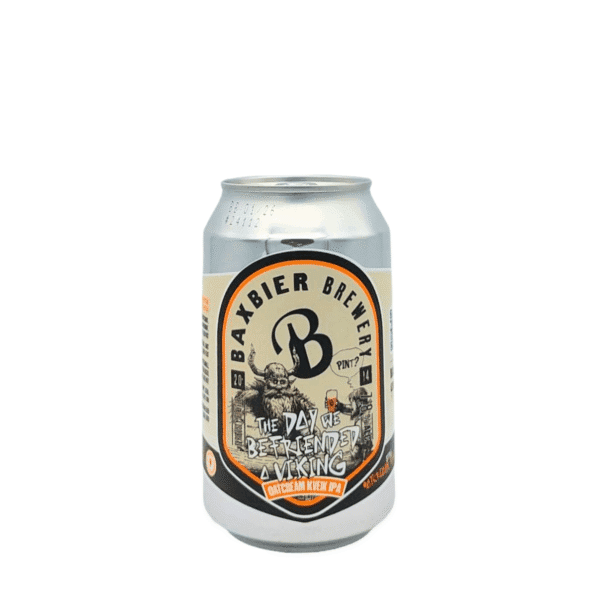 The Day We Befriended a Viking – oatcream Kveik IPA met tropisch fruit en funky gist (7,8%)