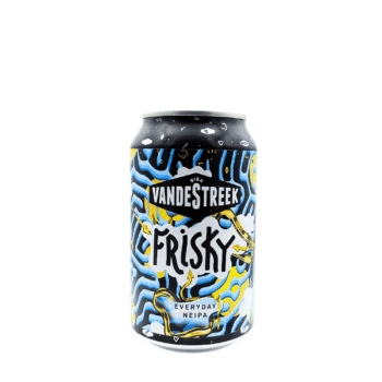 Frisky van vandeStreek – Everyday NEIPA met tropisch fruit en 4,4% alcohol