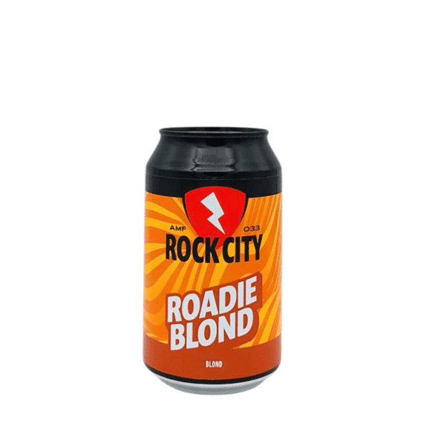 Blond bier kopen – Rock City Roadie Blond 5% fruitig, kruidig en troebel