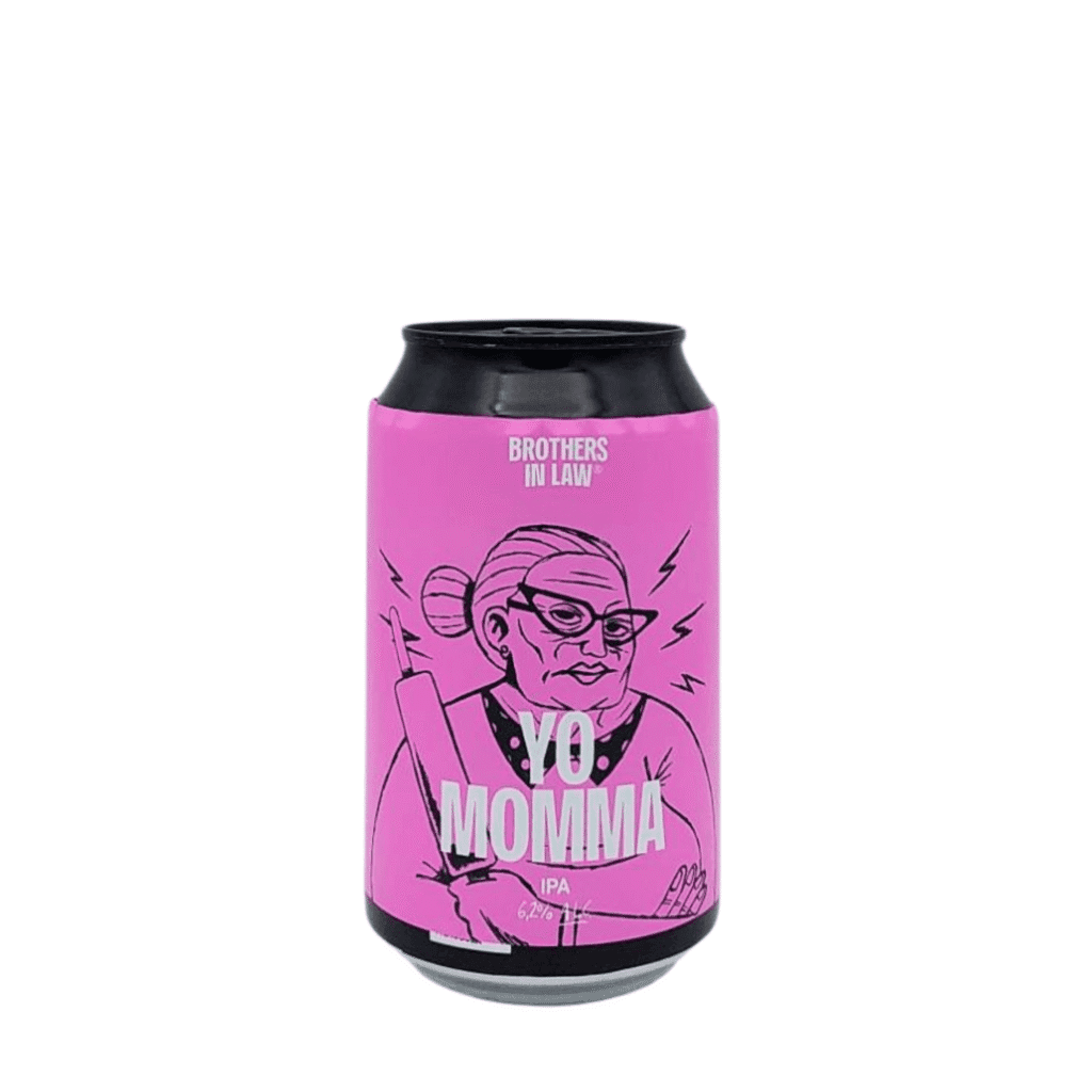 Yo Momma Cold IPA kopen | Fris en hoppig met citrus en tropisch fruit | My Dear Beer