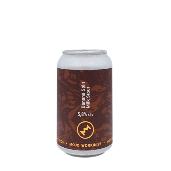 Banana Split Milk Stout met 30% bananenpuree – MOJO Workin’ 25 bij My Dear Beer
