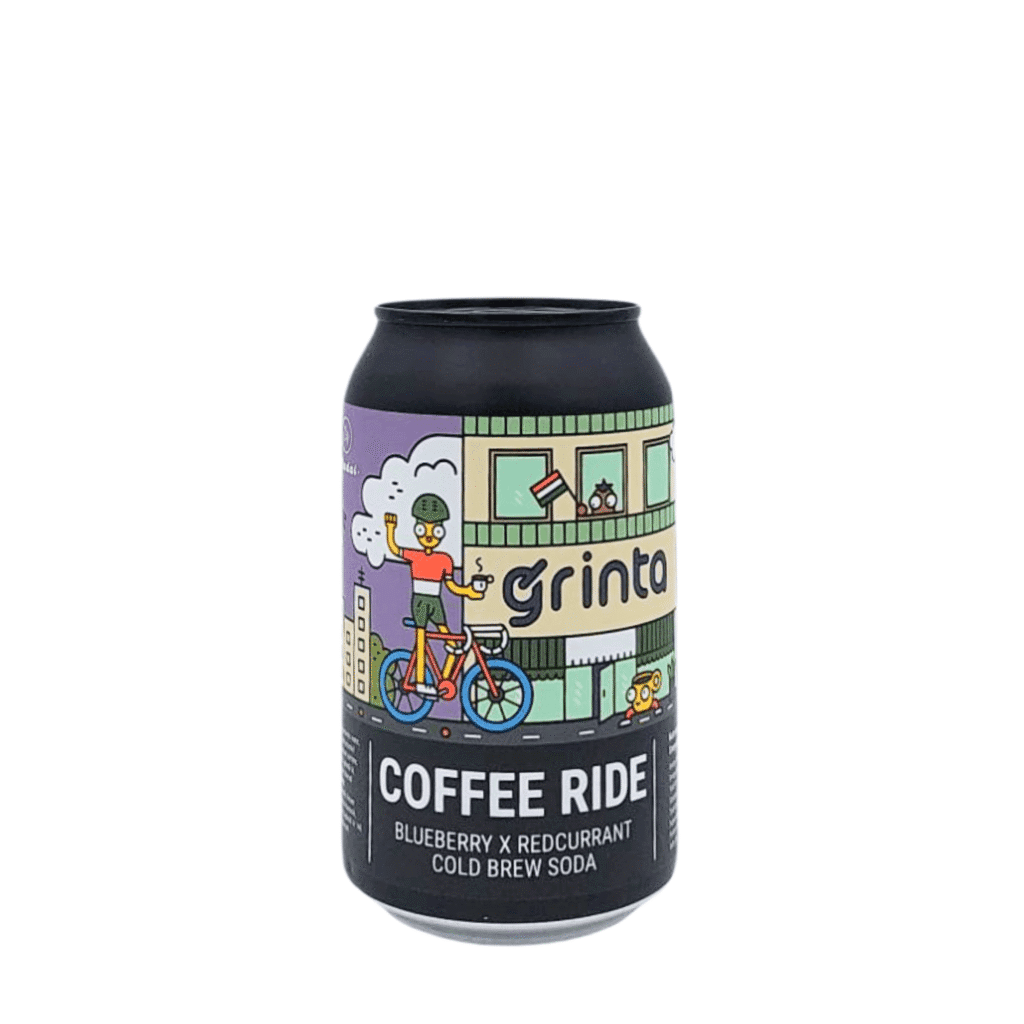 Coffee Ride Blueberry Redcurrant Cold Brew Soda – MONYO x Grinta x Madal | My Dear Beer