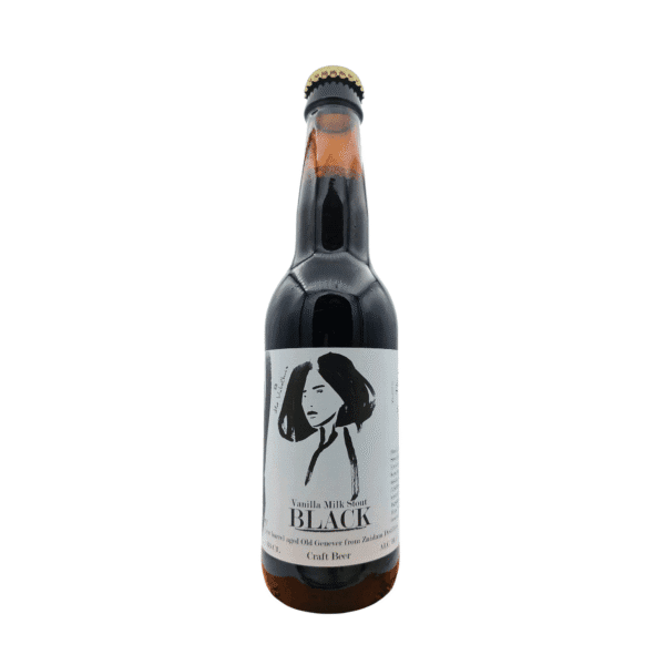 Speciaalbier en bierpakket met sterke milk stout en oude genever