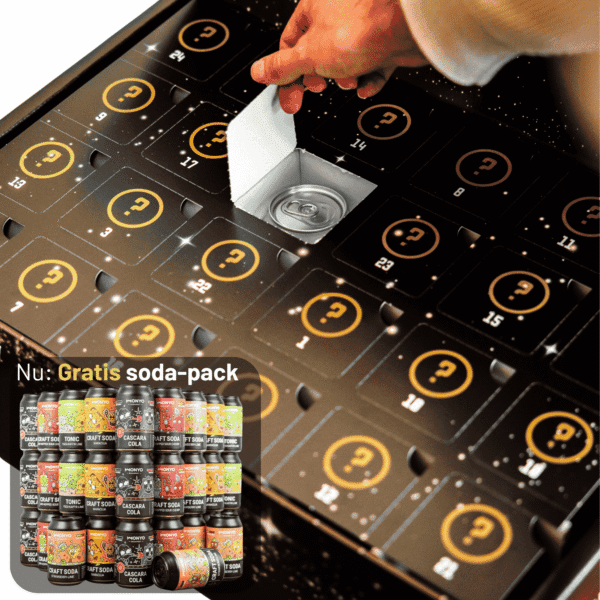Kies met kerst 2025 voor het beste bierpakket van allemaal; de bier adventskalender 2025 van My Dear Beer! Nu tijdelijk met gratis Craft Soda pakket.