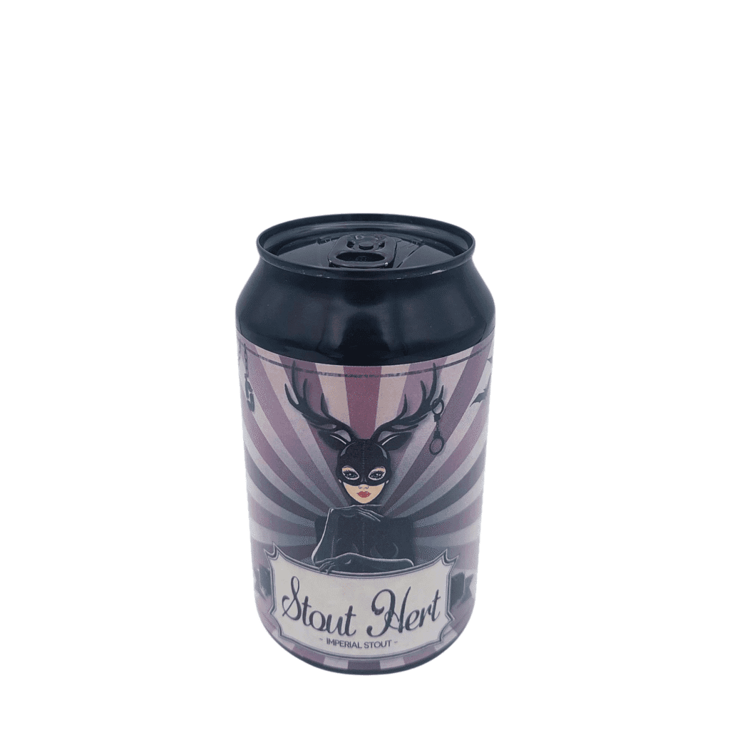 Stout Hert Russian Imperial Stout – intens zwart, krachtig speciaalbier met chocolade en koffie van ’t Blauwe Hert