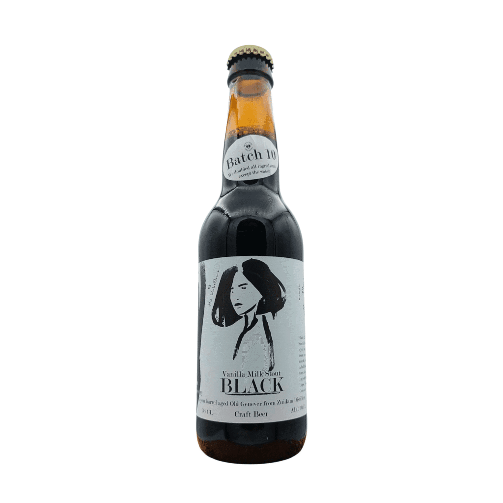Speciaalbier en bierpakket met sterke milk stout en oude genever jubileum special