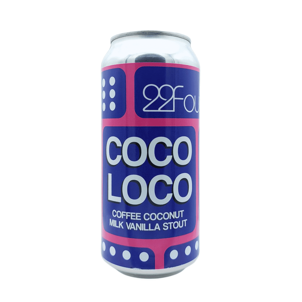 coconut milk stout coco loco coffee vanilla brouwerij 22four my dear beer limited edition