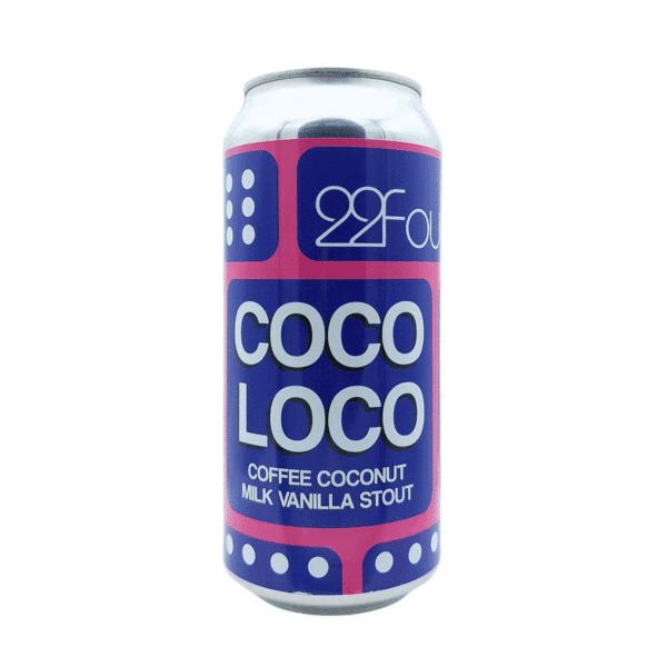 coconut milk stout coco loco coffee vanilla brouwerij 22four my dear beer limited edition