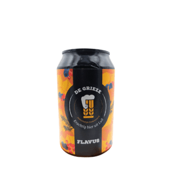 Flavus Blond blik speciaalbier van Brouwerij De Grieze, Limburg