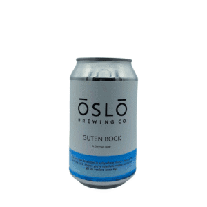 Blik Oslo Brewing Guten Bock, 6,5% bockbier uit Oslo, Noorwegen – herfstspecialiteit exclusief verkrijgbaar bij My Dear Beer