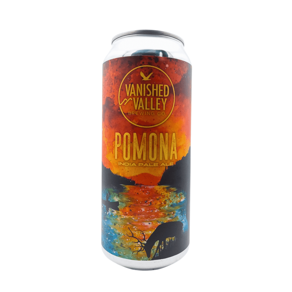 NEIPA Pomona IPA Vanished Valley – troebel goud bier, fruitig, vers uit de VS