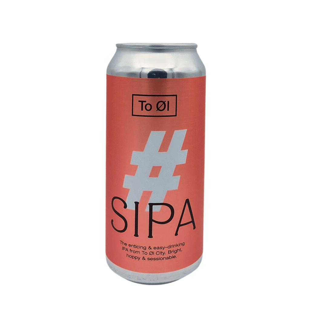 #SIPA Session IPA blik To Øl, lichte session IPA