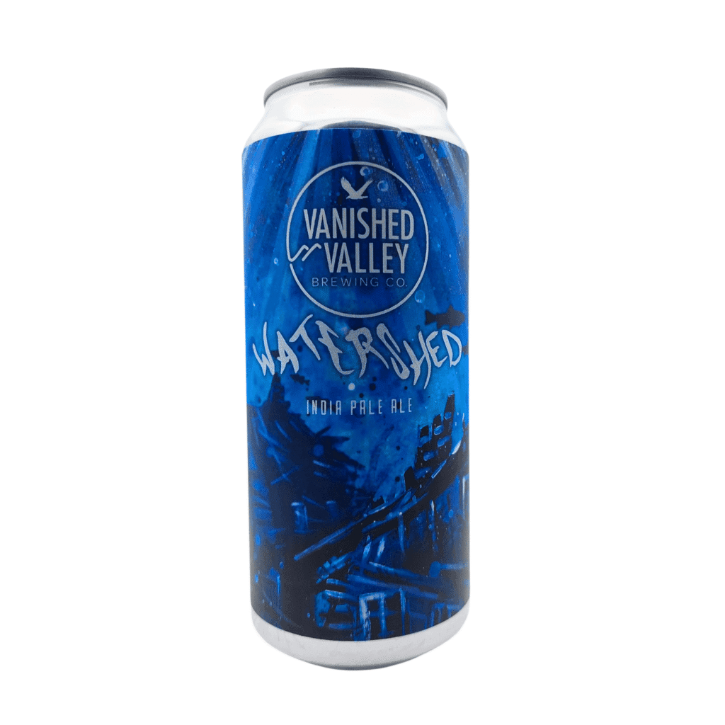 Watershed IPA Vanished Valley Brewing – hazy American IPA uit Massachusetts, juicy, citrus, limited edition