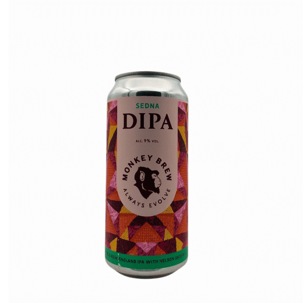 Sedna Double NEIPA van Monkey Brew – tropisch juicy neipa speciaalbier in blik