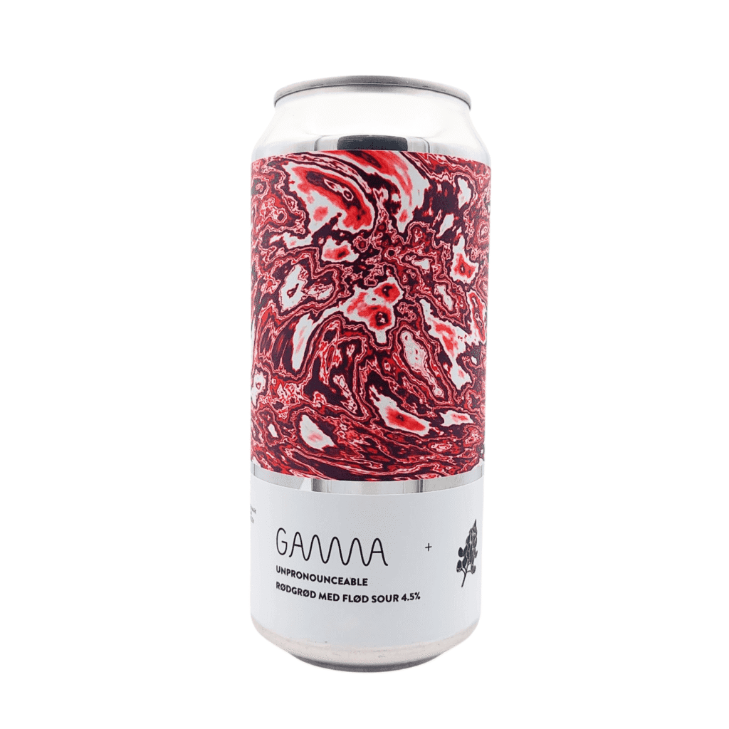 Fruited sour bier van Gamma Brewing met rood fruit, verkrijgbaar in de speciaalbierselectie van My Dear Beer.