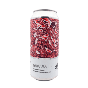 Fruited sour bier van Gamma Brewing met rood fruit, verkrijgbaar in de speciaalbierselectie van My Dear Beer.