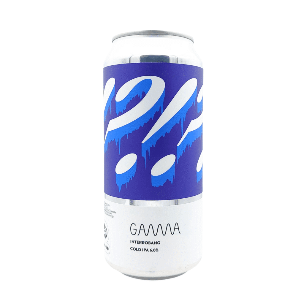 Cold IPA van Gamma Brewing met citrus- en tropische hoptonen, onderdeel van het IPA-assortiment van My Dear Beer.