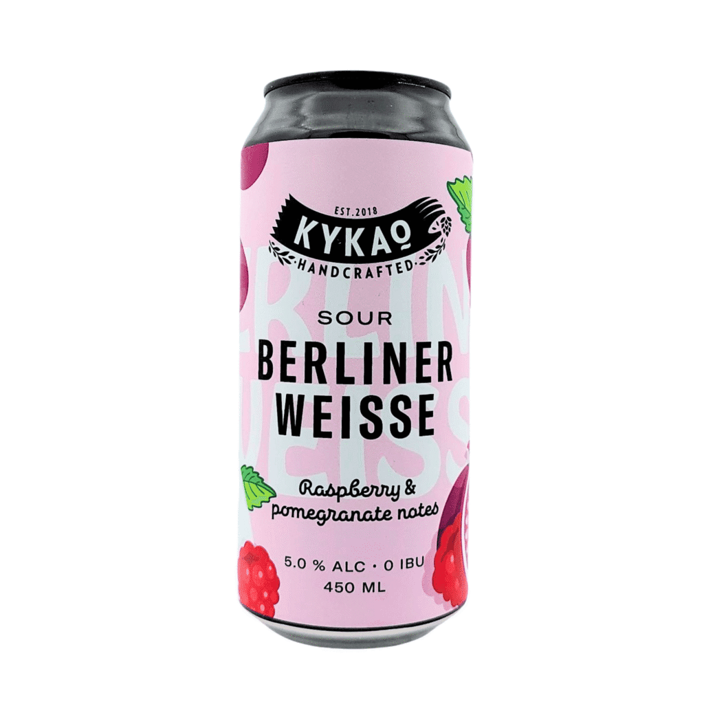 Fruited Berliner Weisse met framboos, rode bes en granaatappel van Kykao